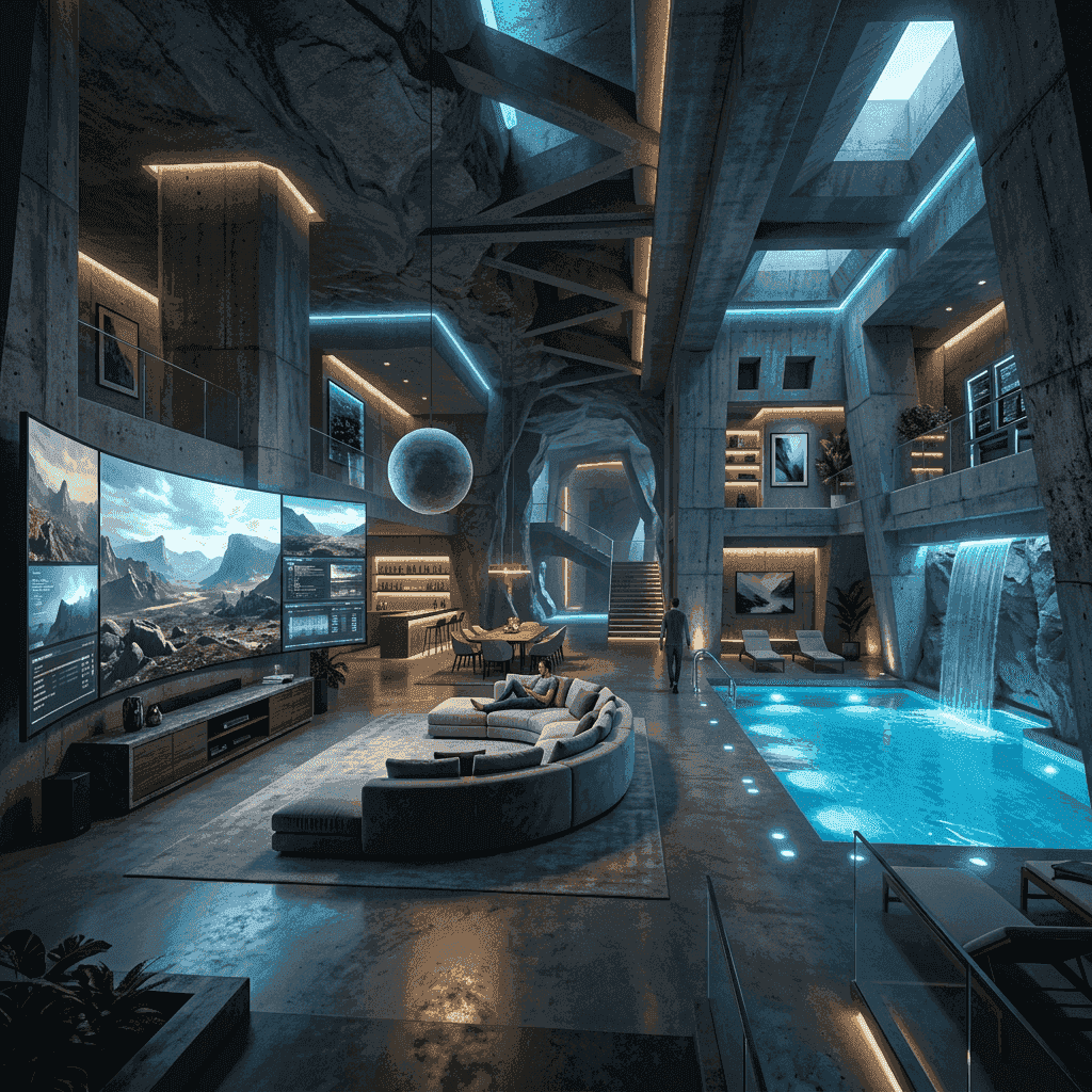 Anti-Apocalypse Luxury Underground Bunker