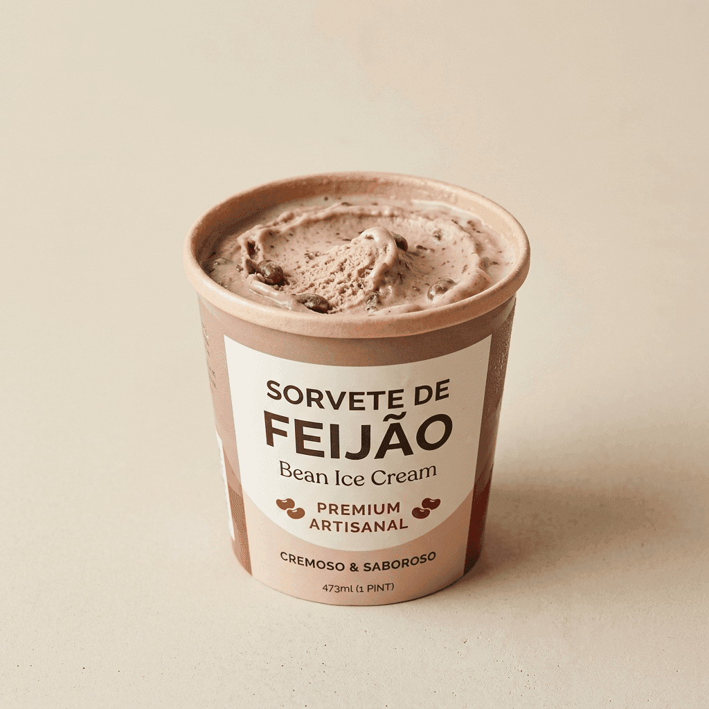 Gourmet Carioca Bean Ice Cream