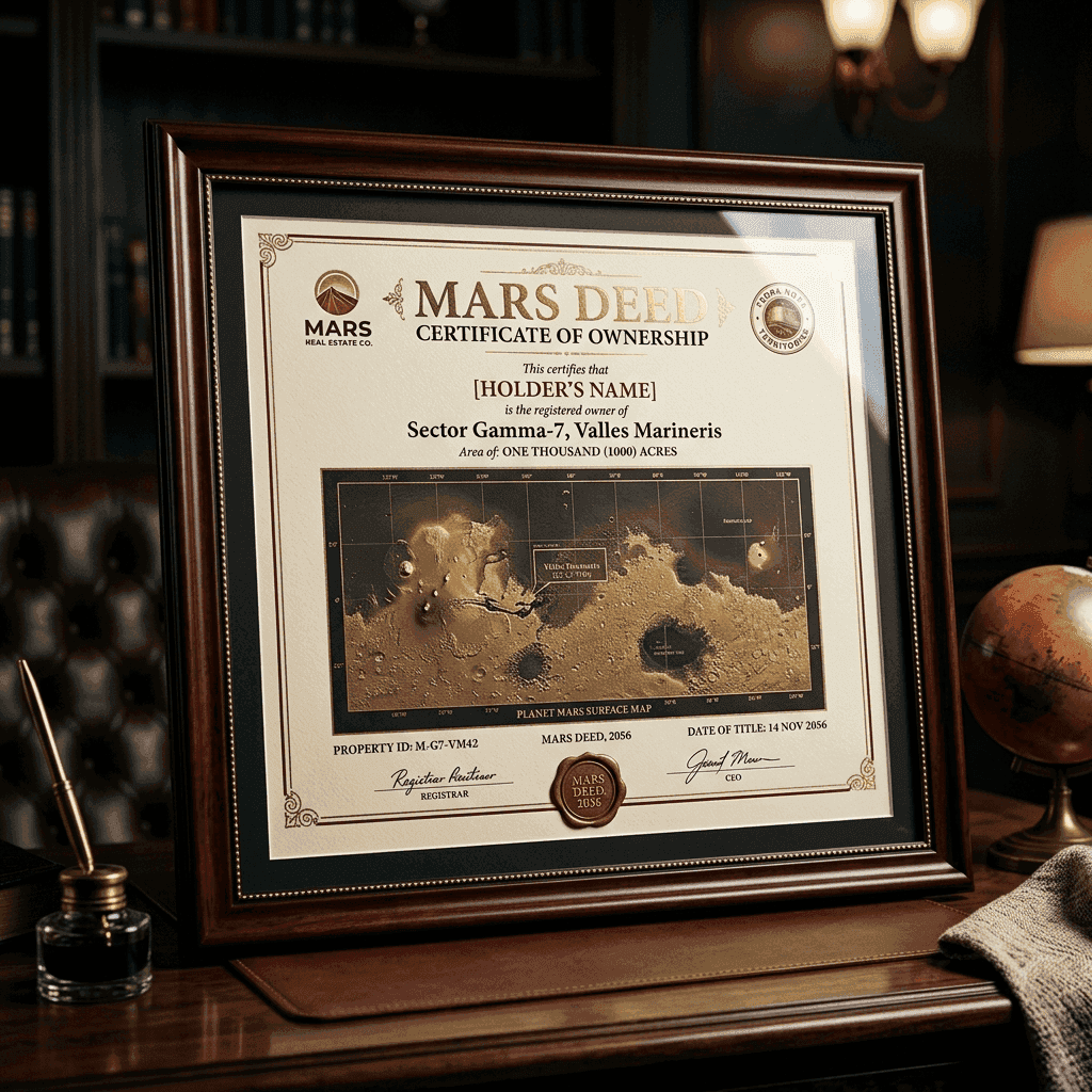 Premium Land Lot on Mars