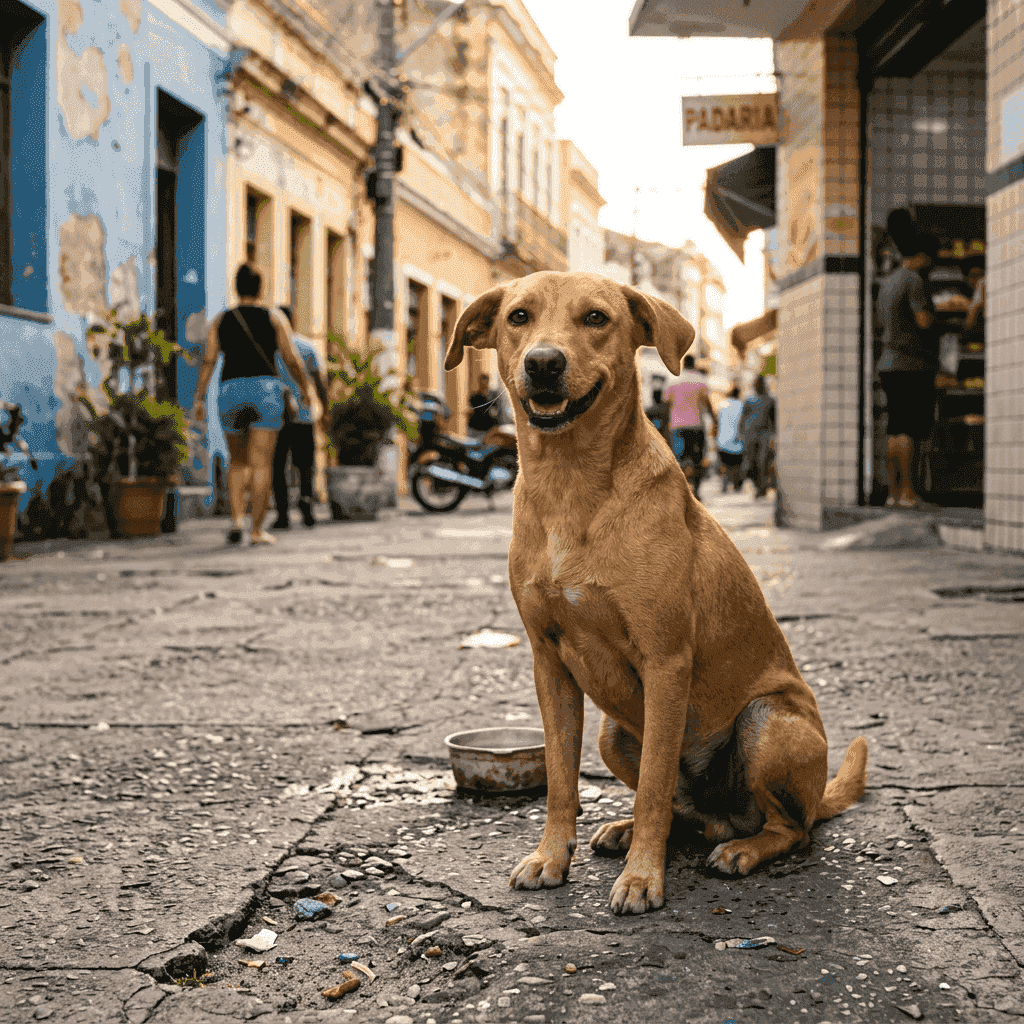 Real Caramel Stray Dog (Vira-Lata Caramelo)
