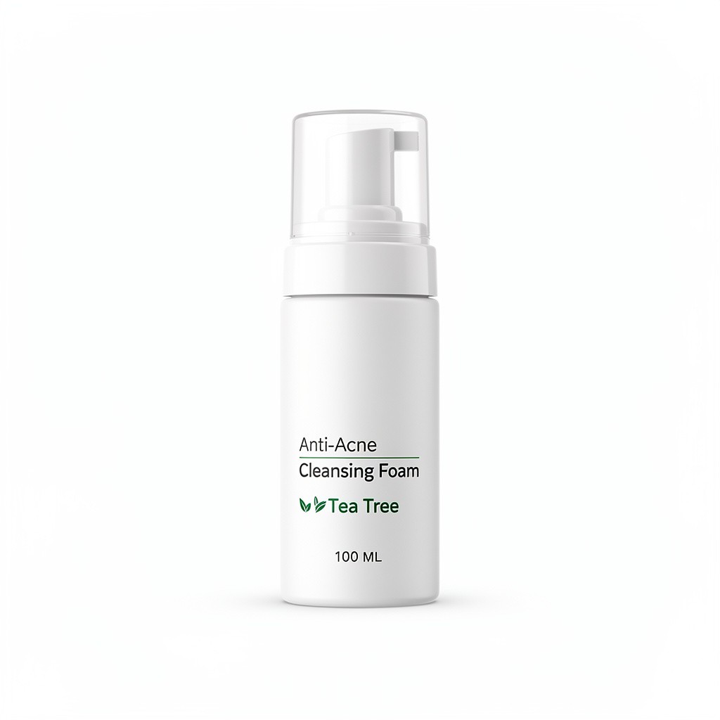Anti-Acne Cleansing Foam 100ml Tea Tree