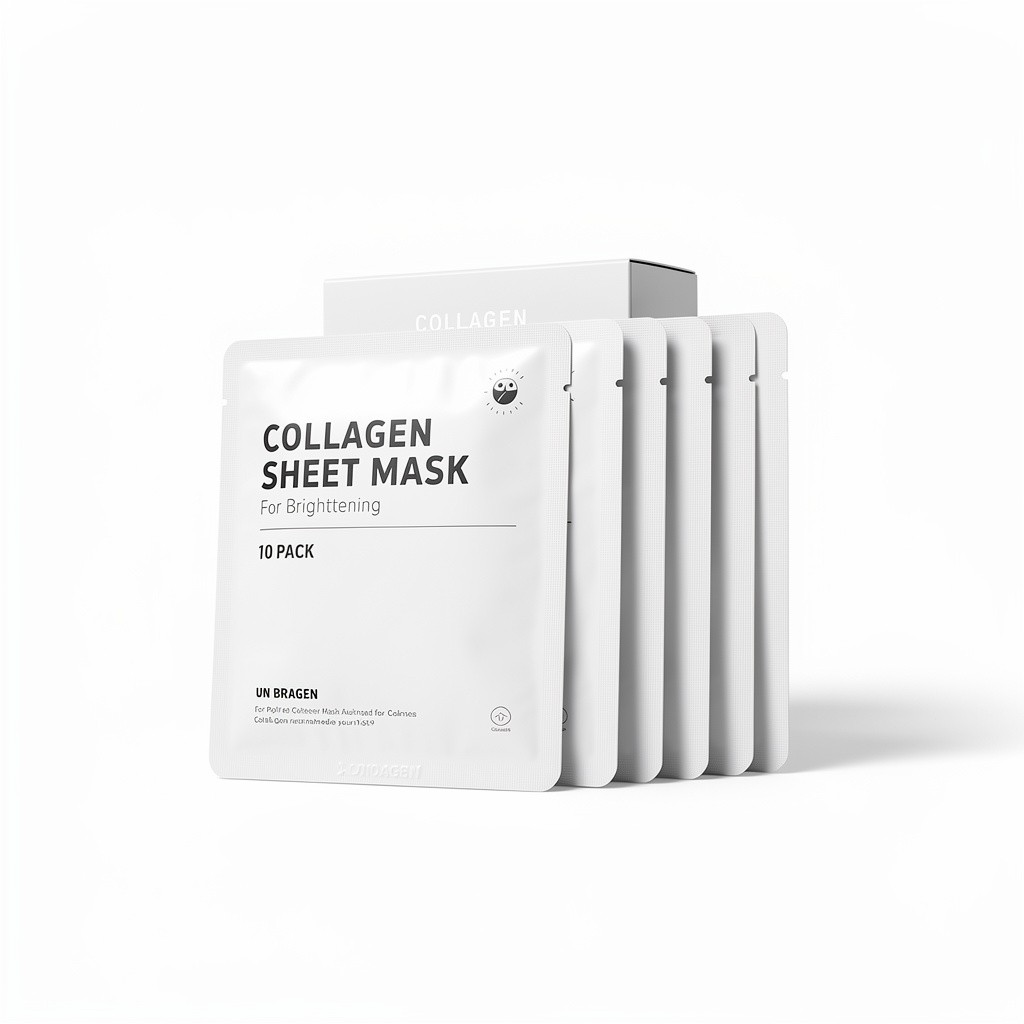 Collagen Sheet Mask 10pk Brightening