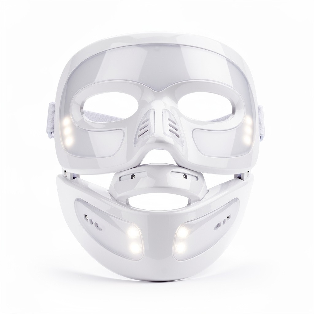 LED Light Therapy Mask Neck