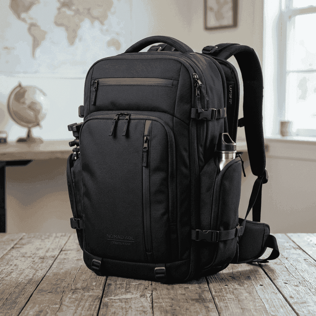 Expandable Waterproof Cabin Travel Backpack 40L
