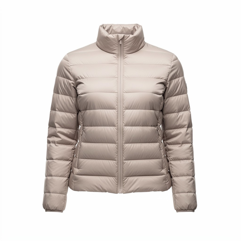 800-Fill Down Puffer Jacket Cropped