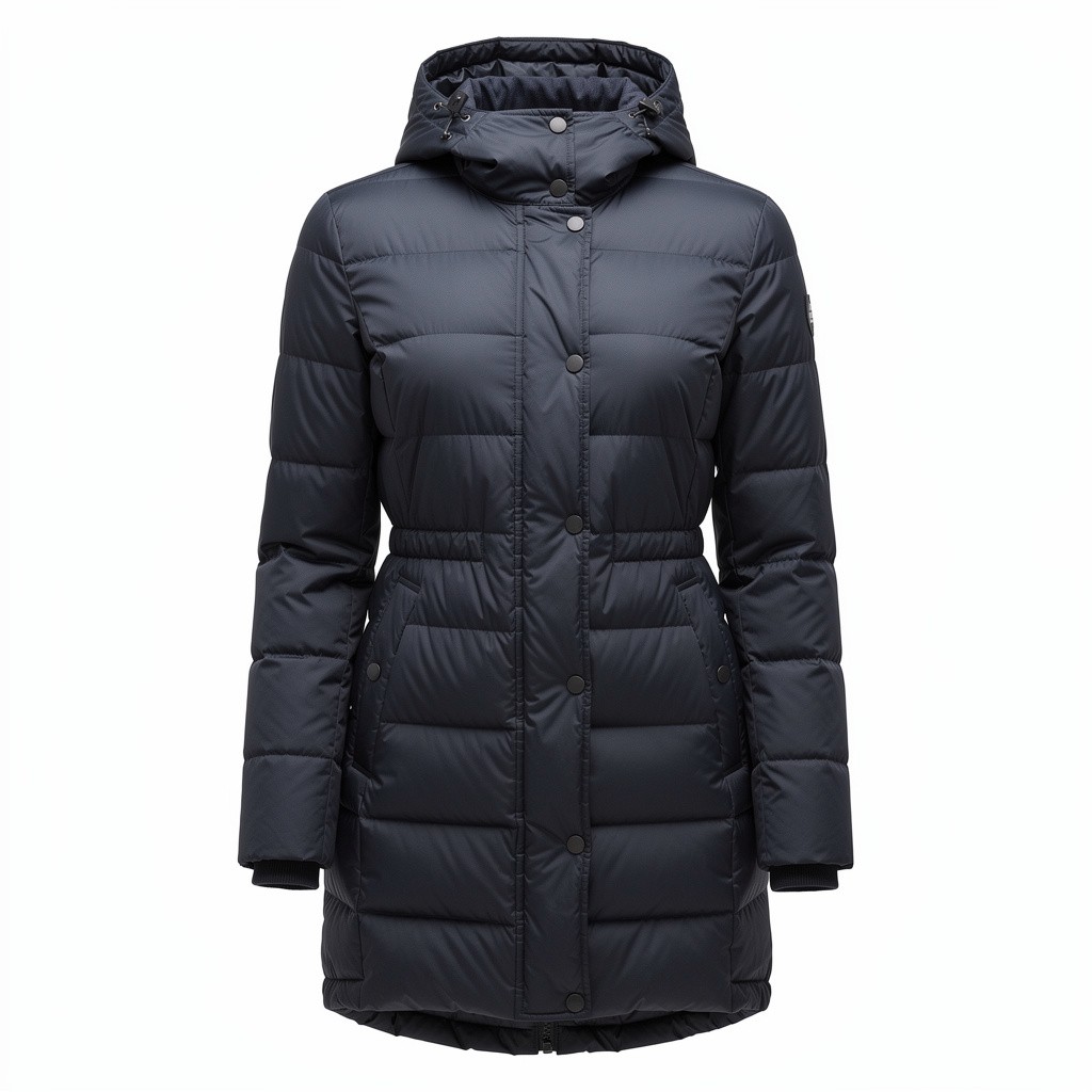 800-Fill Down Puffer Jacket Long Parka