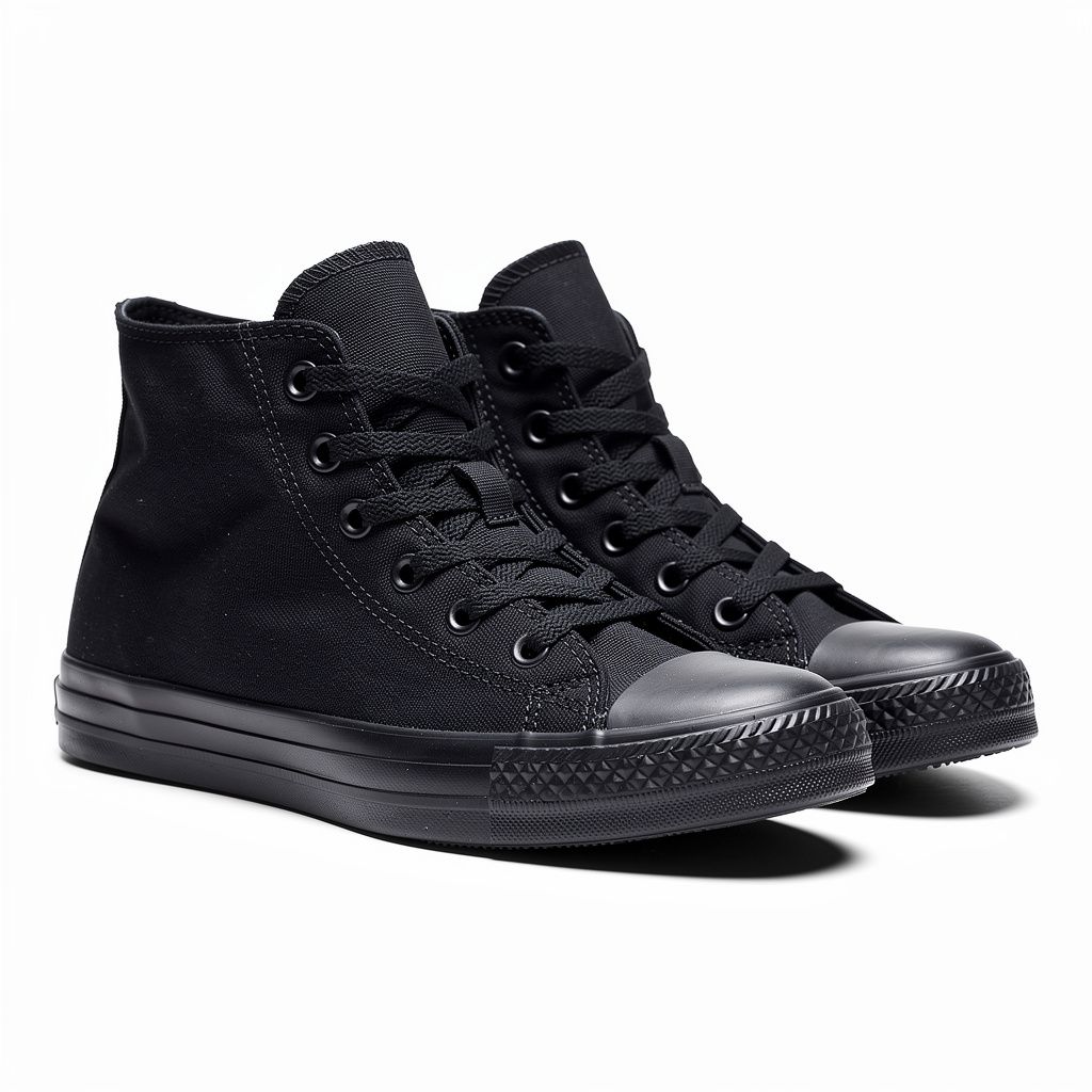 Canvas High-Tops Black