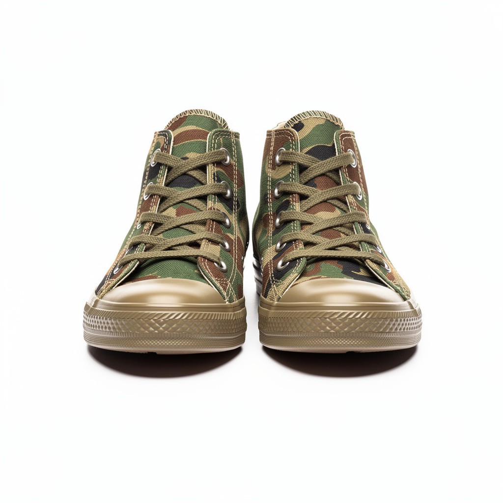 Canvas High-Tops Camo