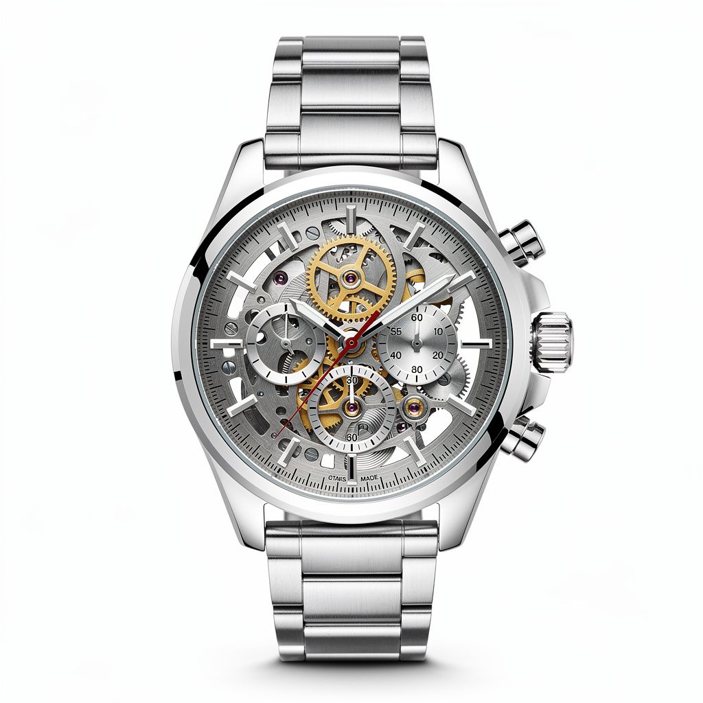 Chronograph Watch Skeleton
