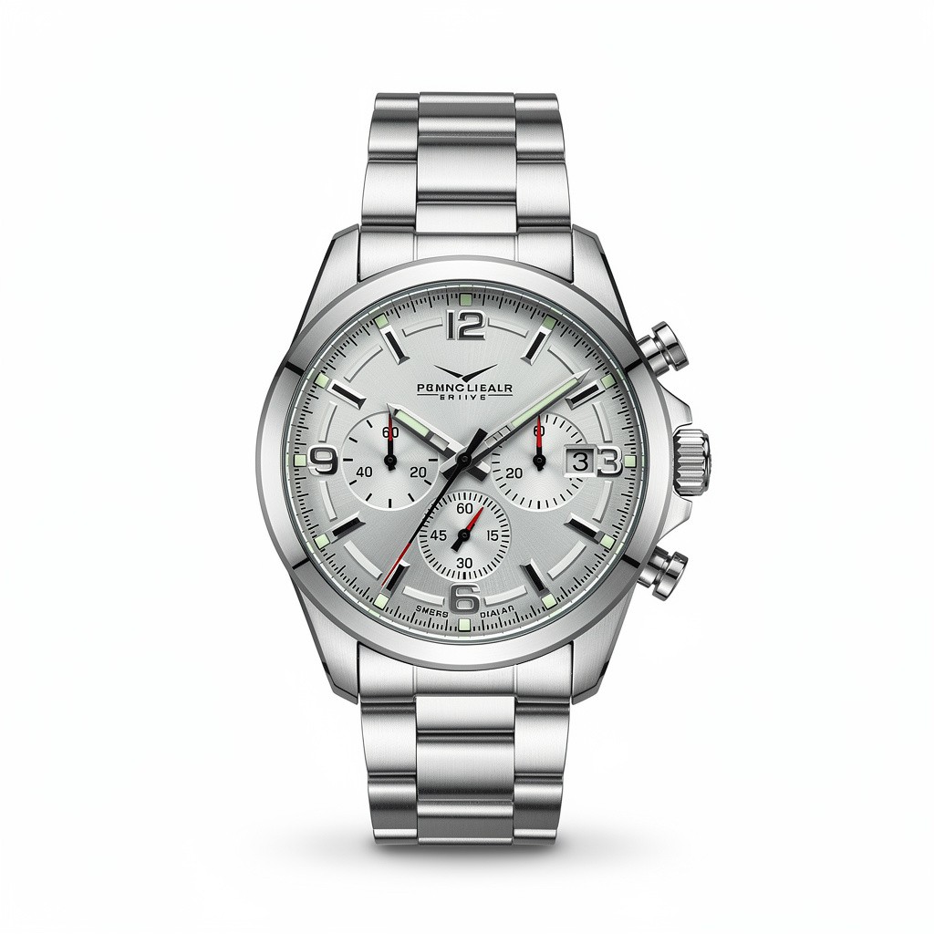 Chronograph Watch Steel