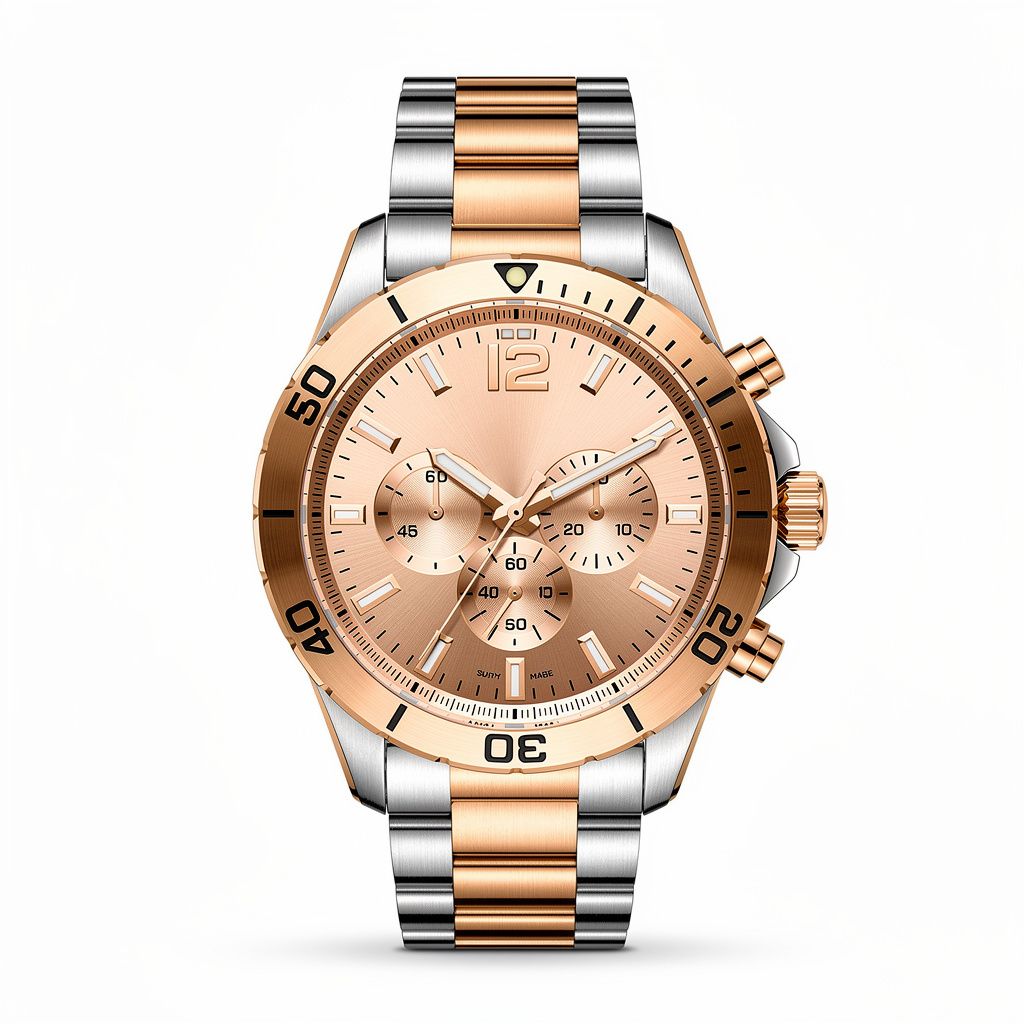Chronograph Watch Two-Tone