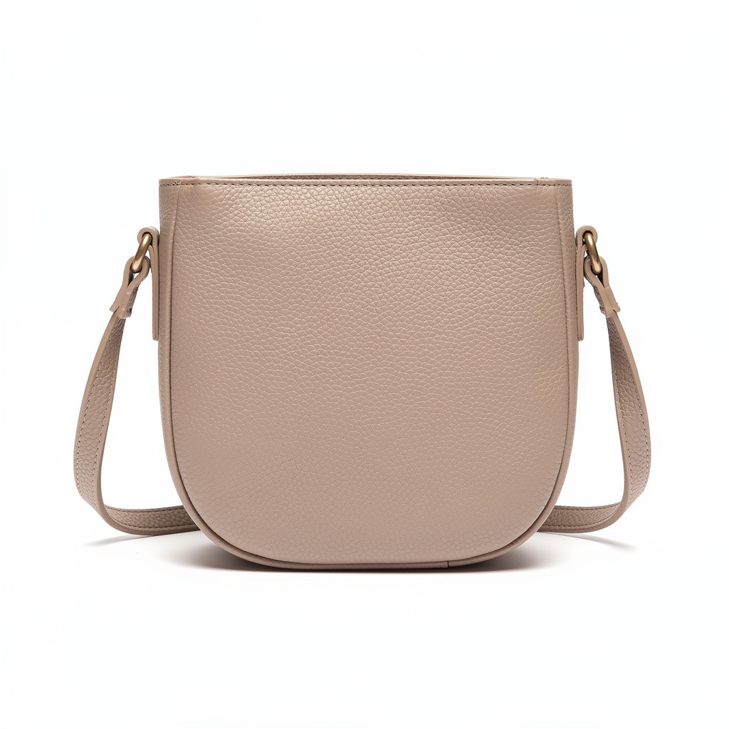 Leather Crossbody Bag Pebbled