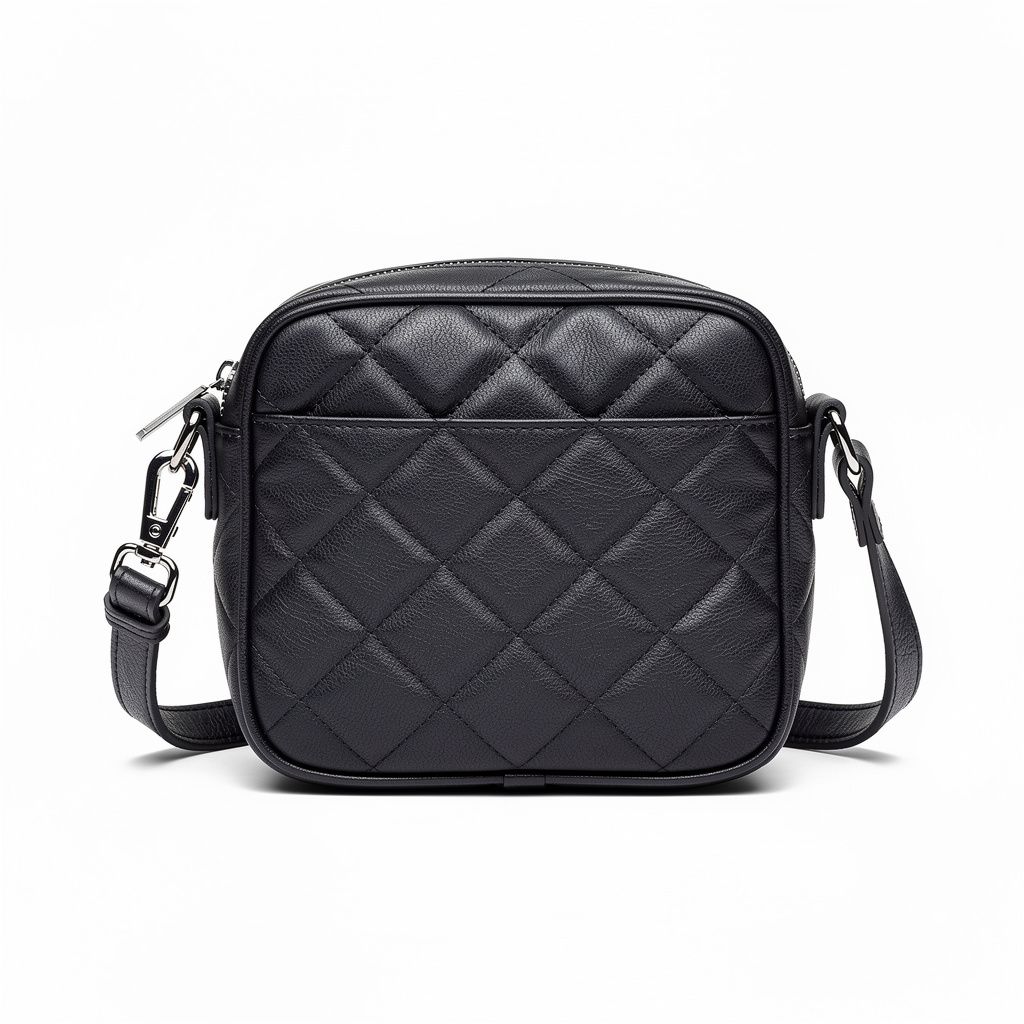 Leather Crossbody Bag Quilted