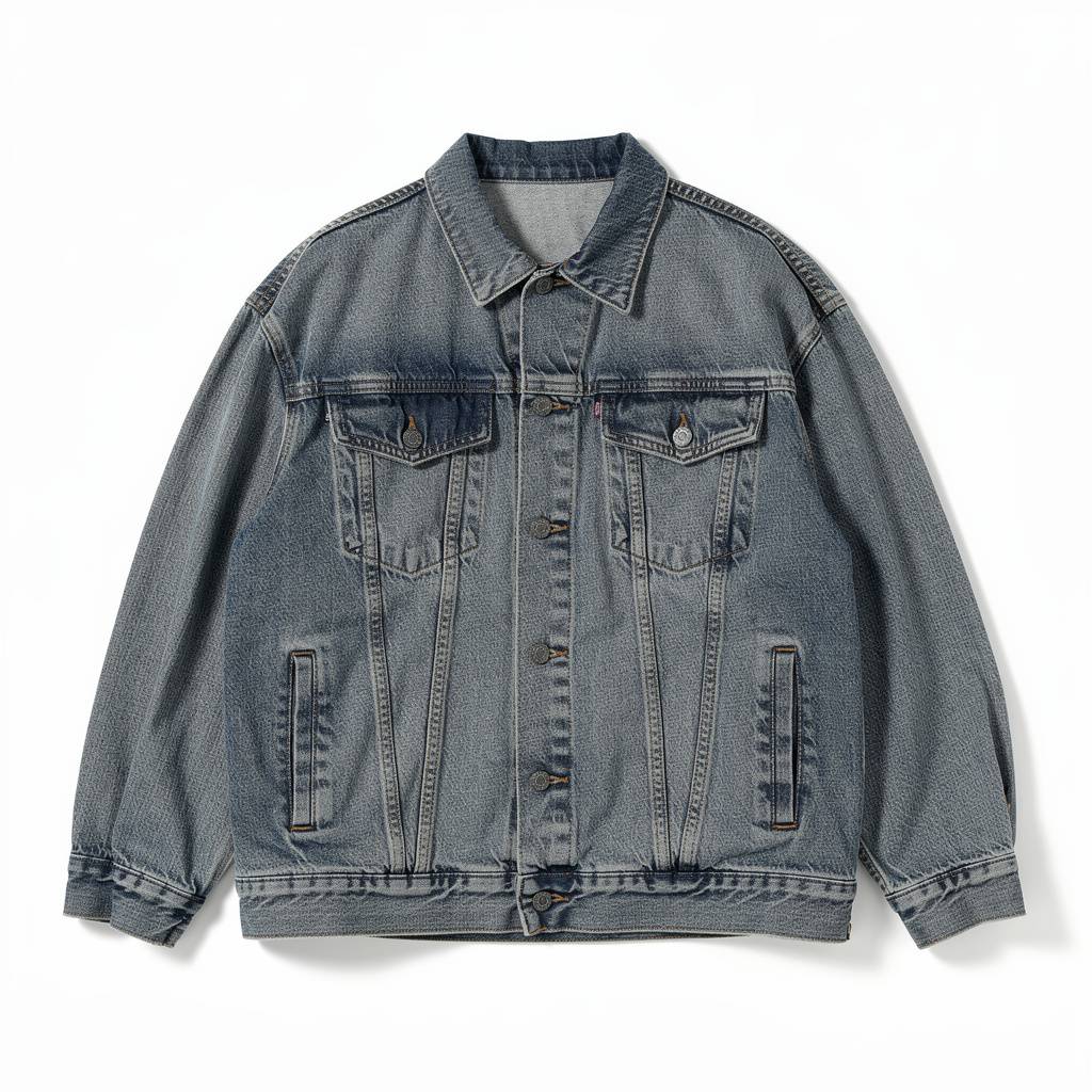 Oversized Denim Jacket Washed