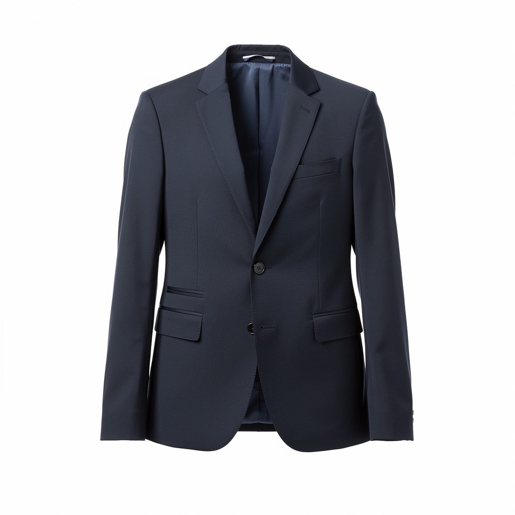 Tailored Blazer Navy