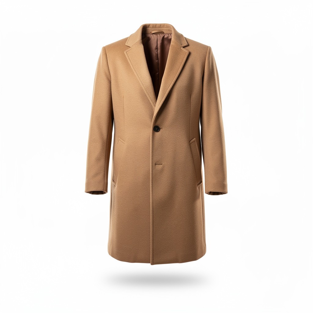 Wool Overcoat Camel