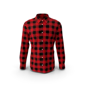 Man Plaid Shirt