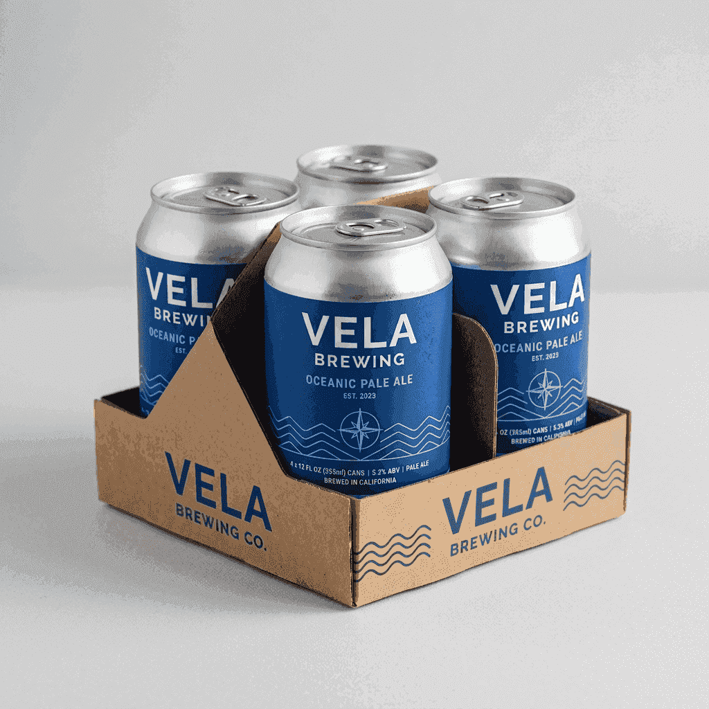 Dopamina Craft Lager Non-Alcoholic Beer (4 Cans)