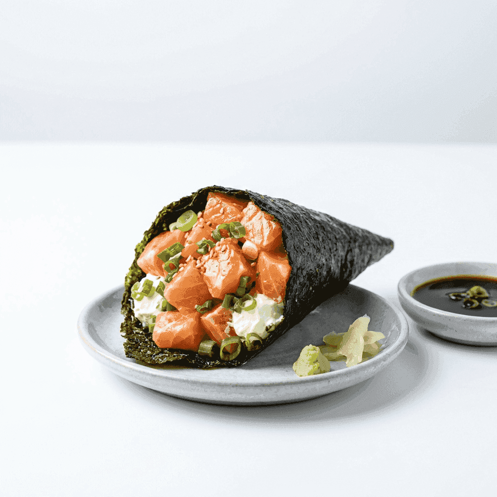 Philadelphia Complete Salmon Temaki
