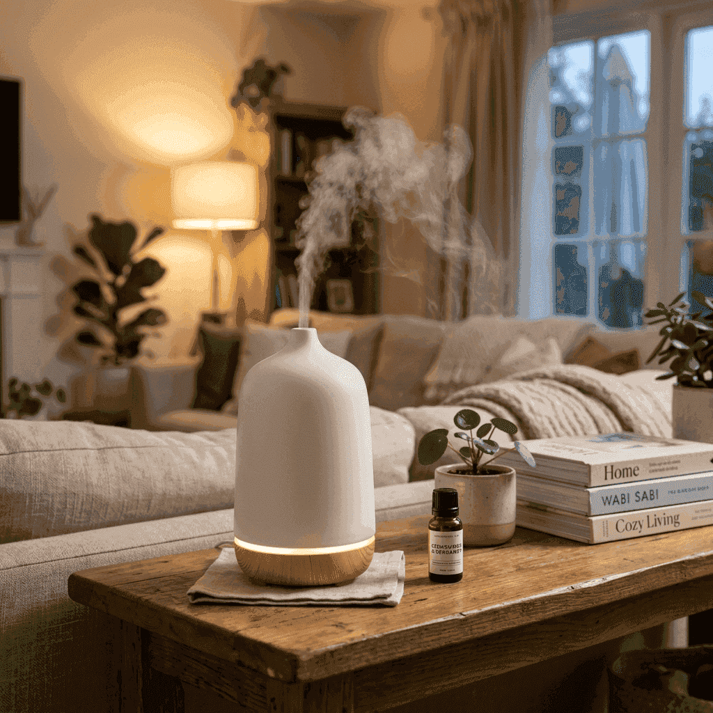 LED RGB Smart-Mist Ultrasonic Aroma Diffuser