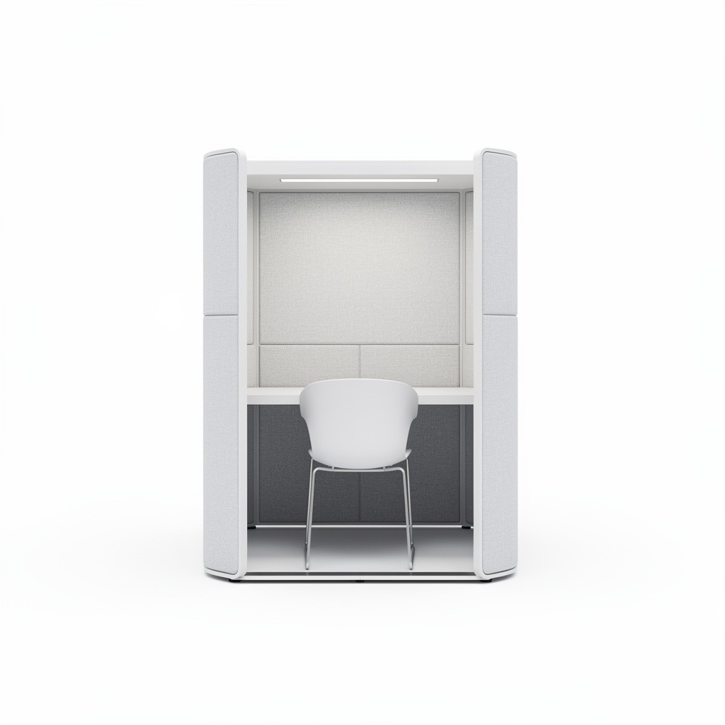 Acoustic Desk Booth Pod