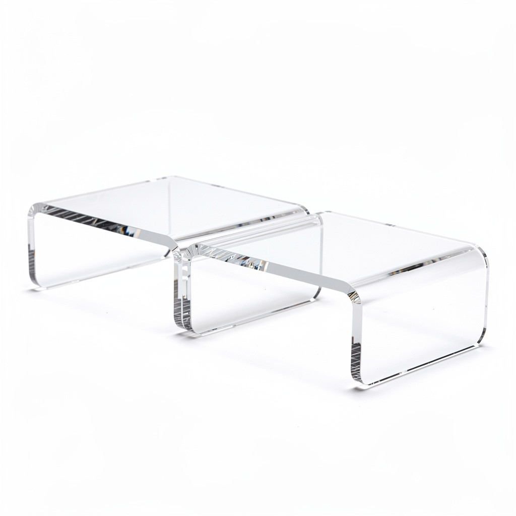 Acrylic Monitor Stand Dual