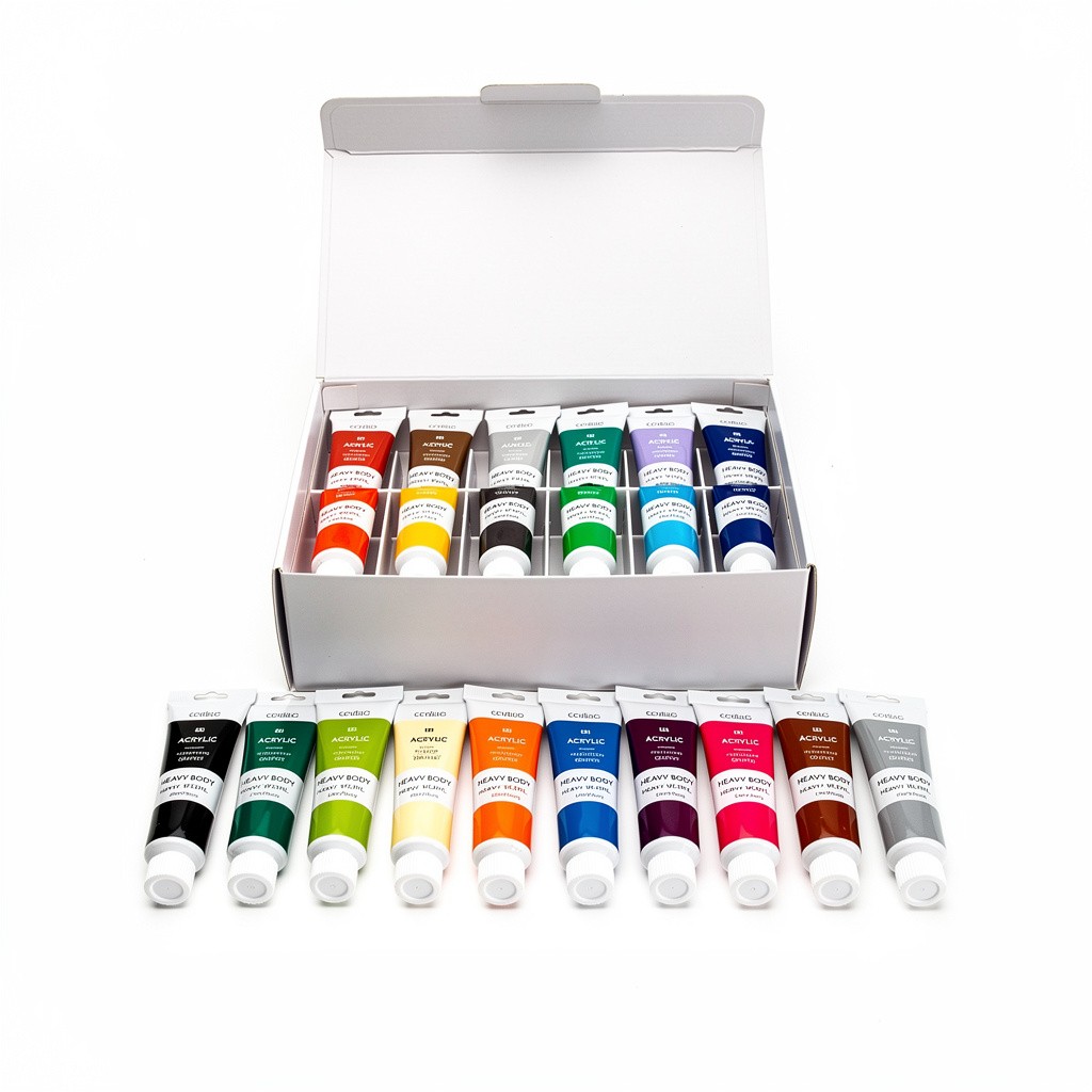 Acrylic Paint Set (24) Heavy-Body