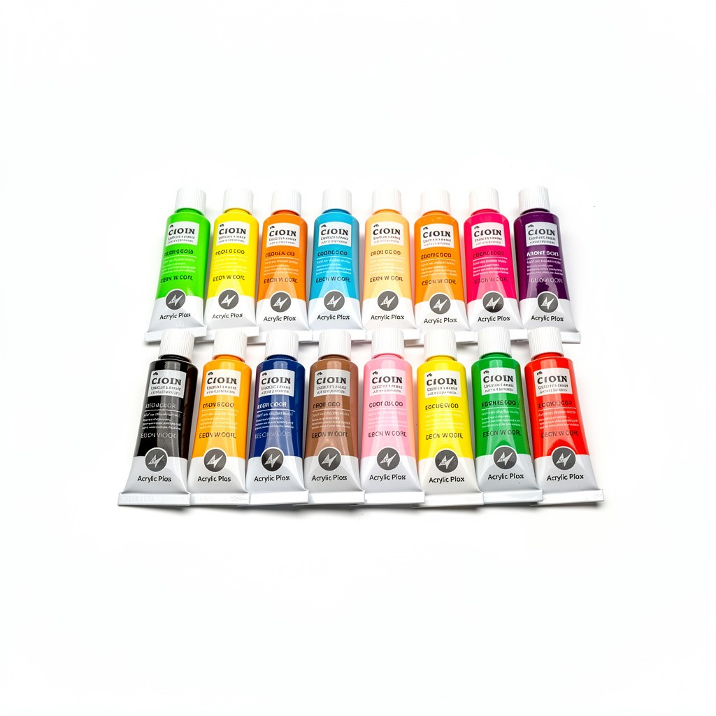 Acrylic Paint Set (24) Neon