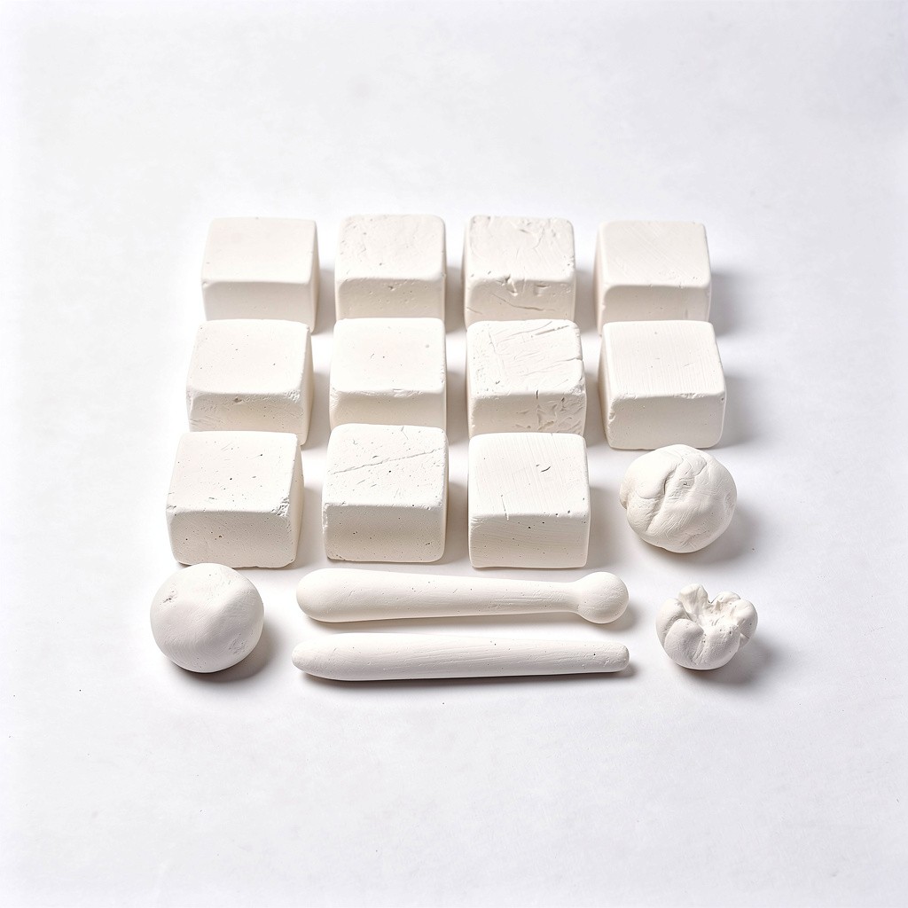 Air-Dry Clay Set White