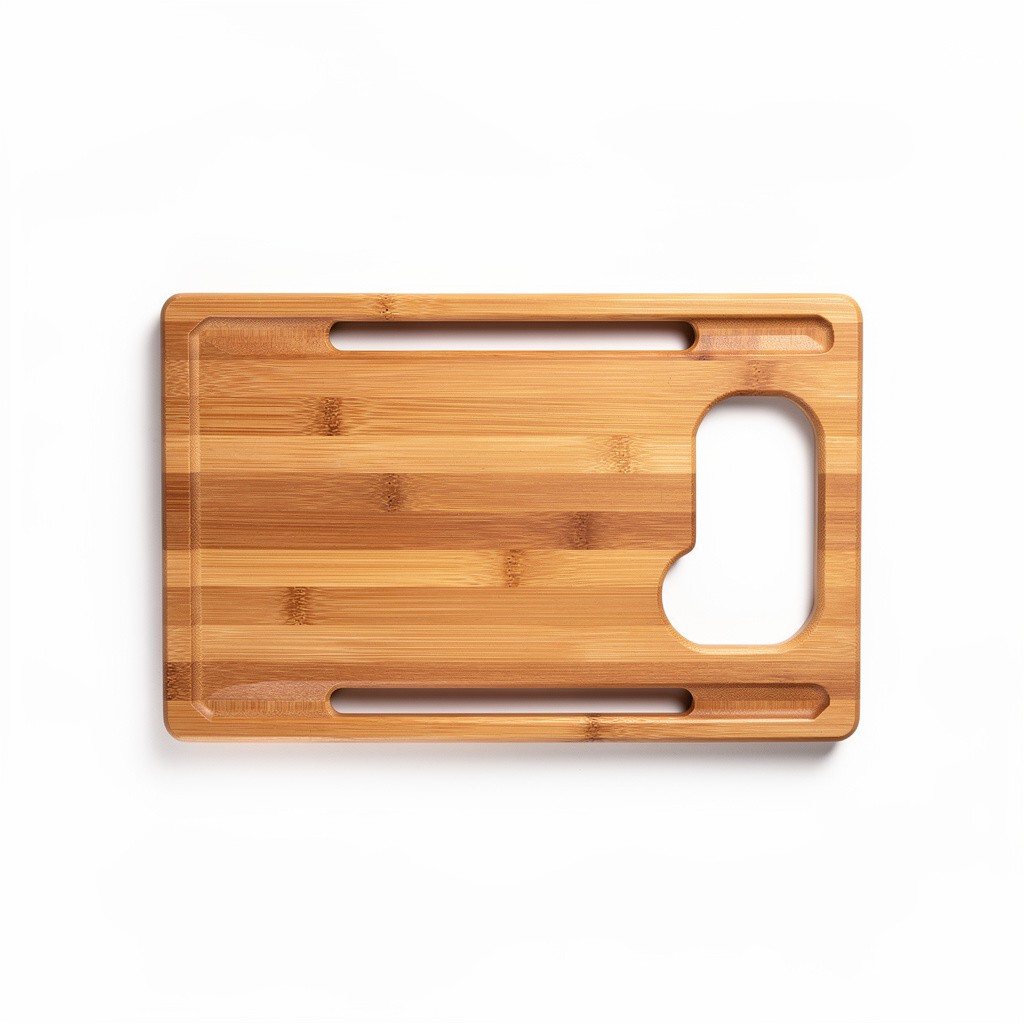 Bamboo Bath Caddy Wine-Slot
