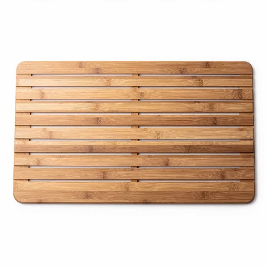 Bamboo Bath Mat Large