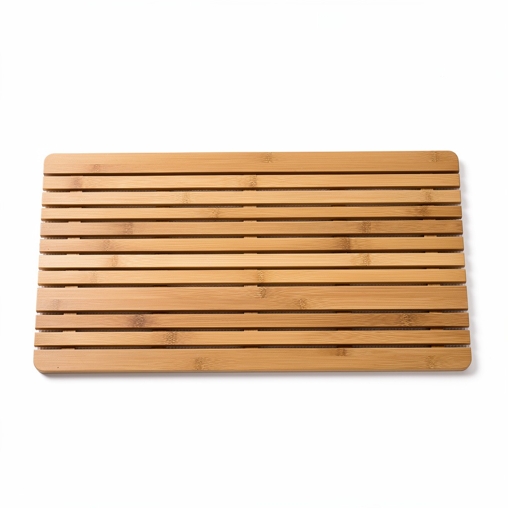Bamboo Bath Mat Non-Slip