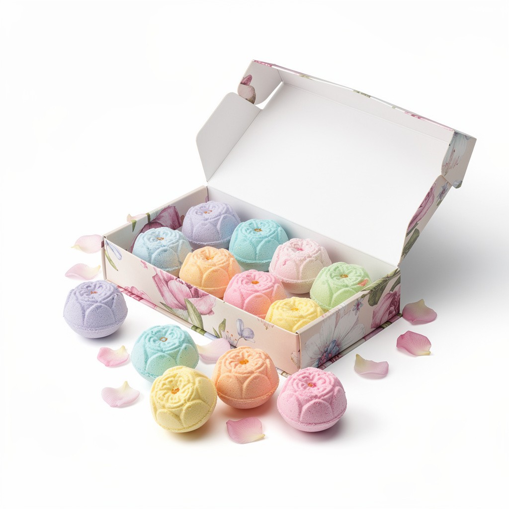 Bath Bomb Gift Set Floral