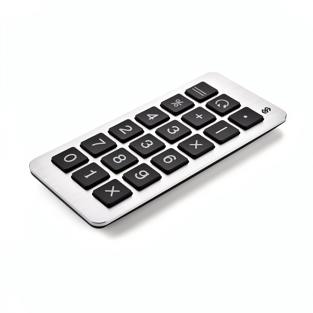 Bluetooth Number Pad Aluminum