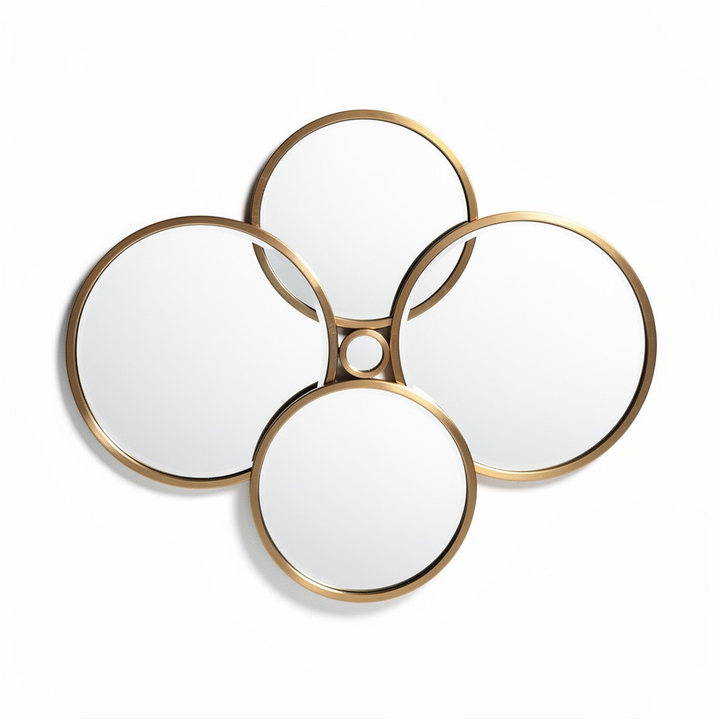 Decorative Mirror Set Round