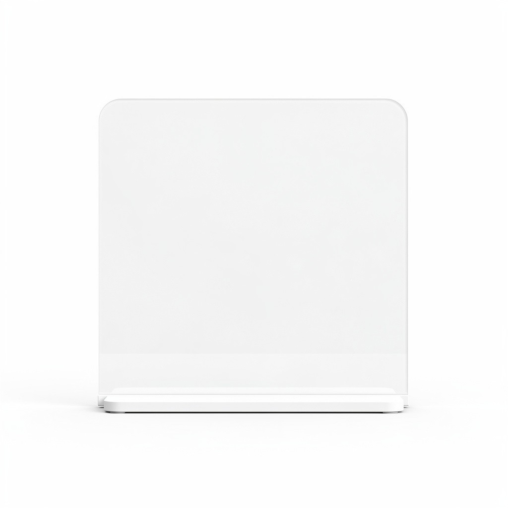 Glass Whiteboard Desktop