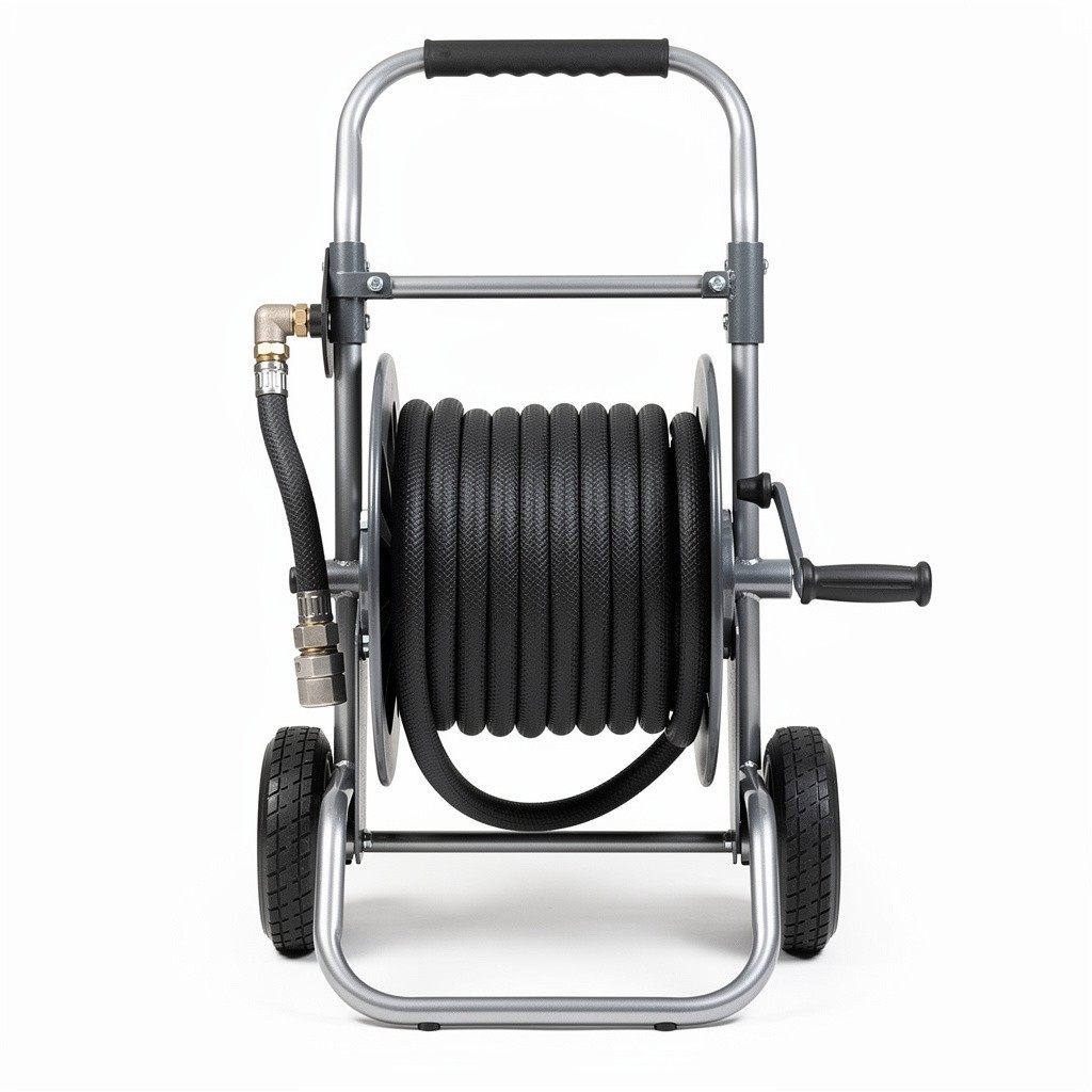 Hose Reel Retractable Cart