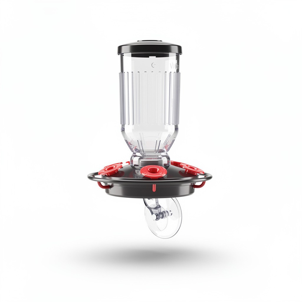 Hummingbird Feeder Set Window