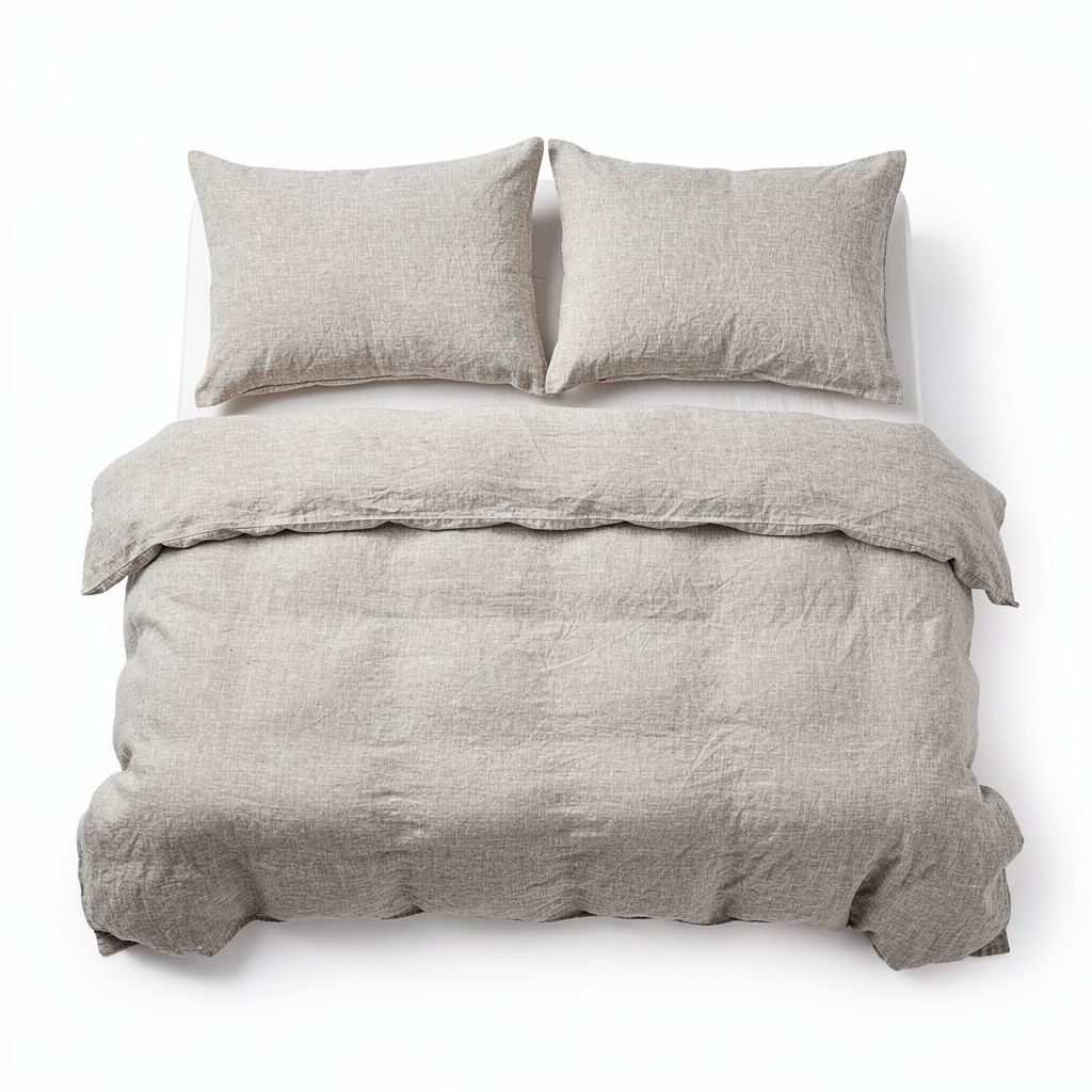 Linen Duvet Set Stonewashed