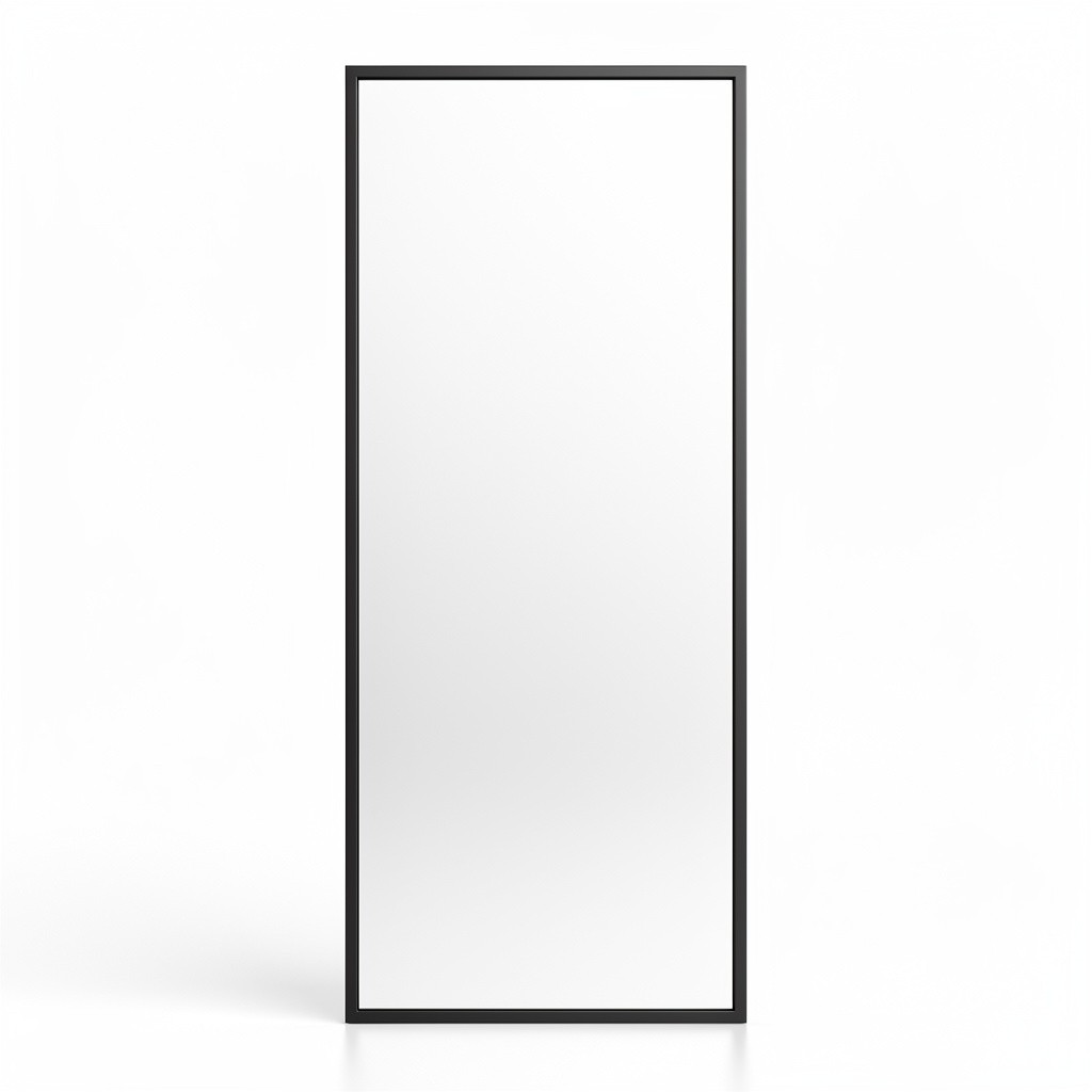 Modern Floor Mirror Black