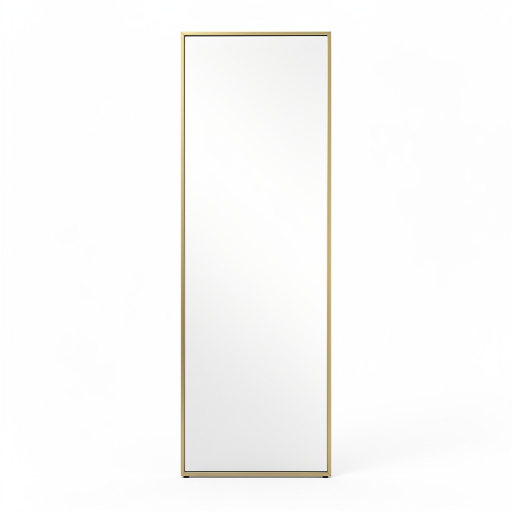 Modern Floor Mirror Gold