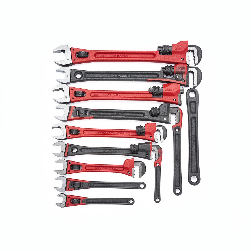 Pipe Wrench Set Heavy