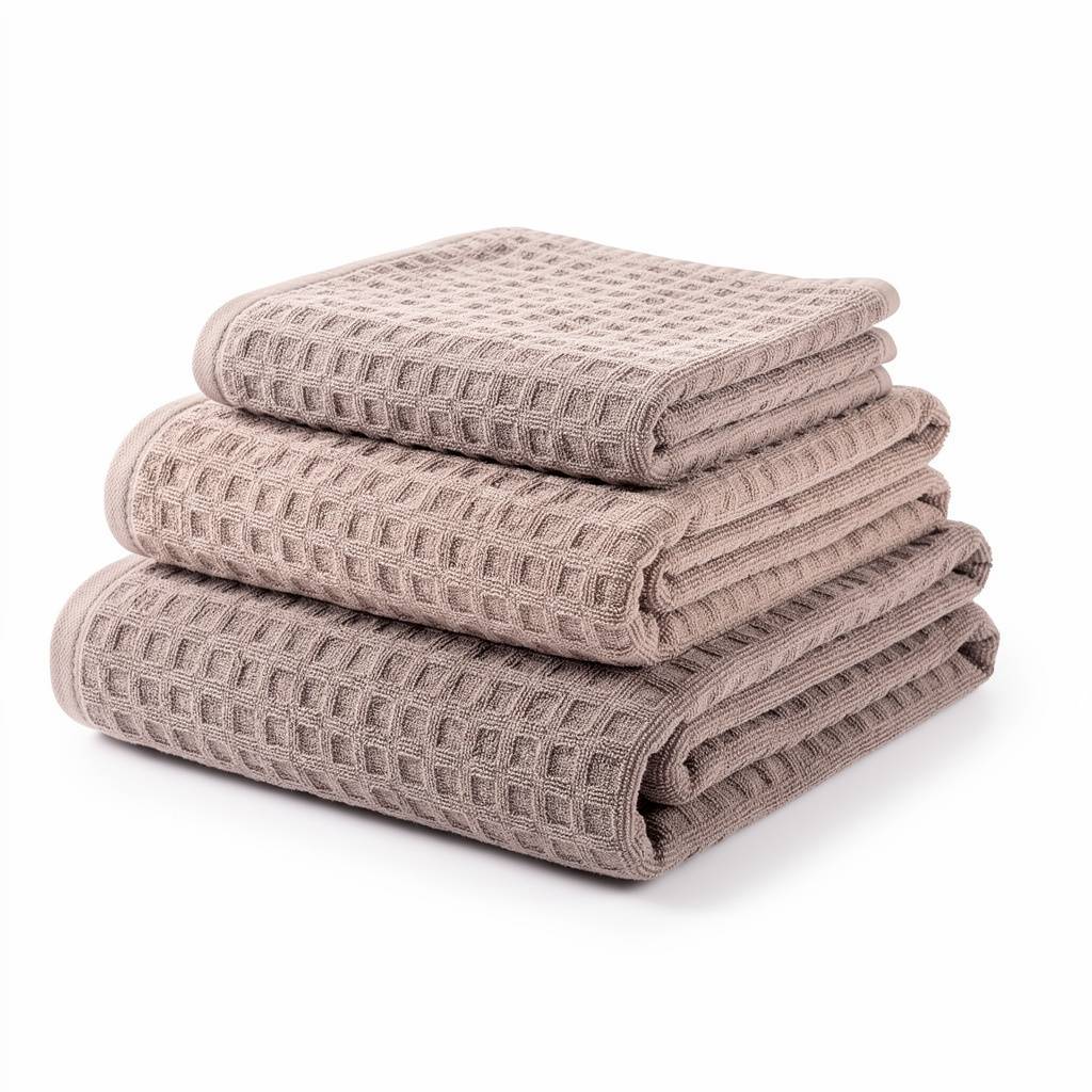 Plush Towel Set (6) Waffle