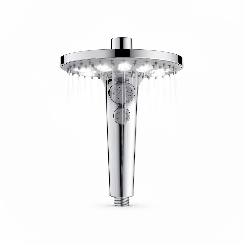 Rainfall Shower Head LED