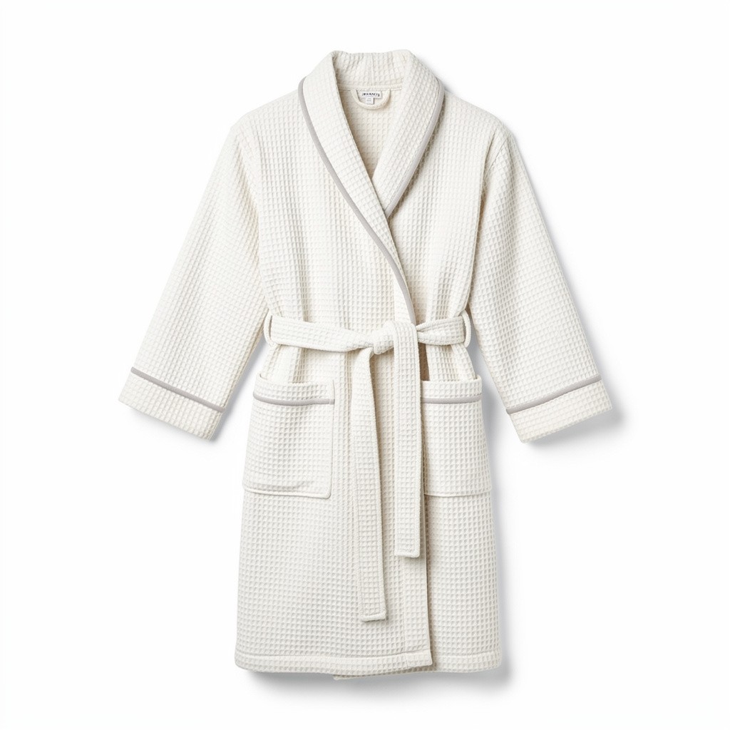 Robe Waffle Spa Cotton