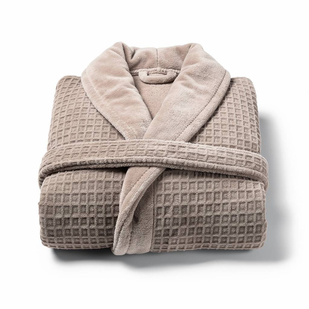Robe Waffle Spa Plush
