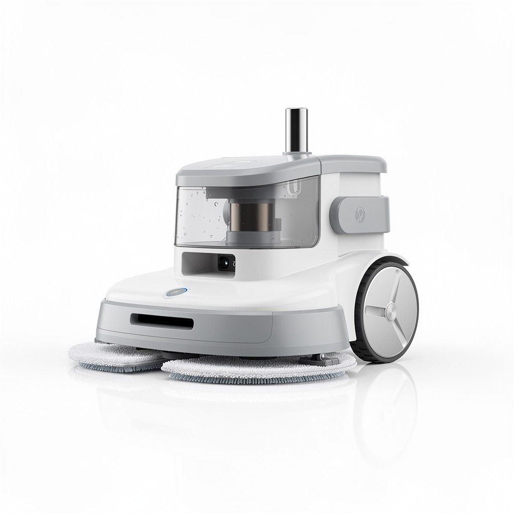 Robot Mop Cordless Self-Wash