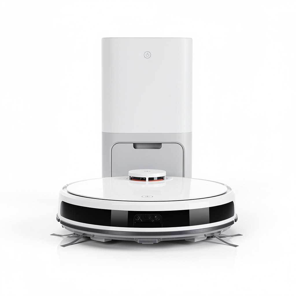 Self-Emptying Robot Vacuum AI Obstacle