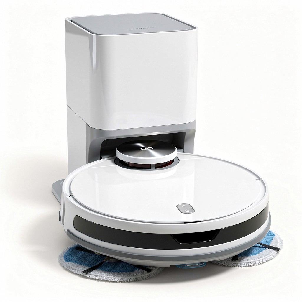 Self-Emptying Robot Vacuum Mop Combo