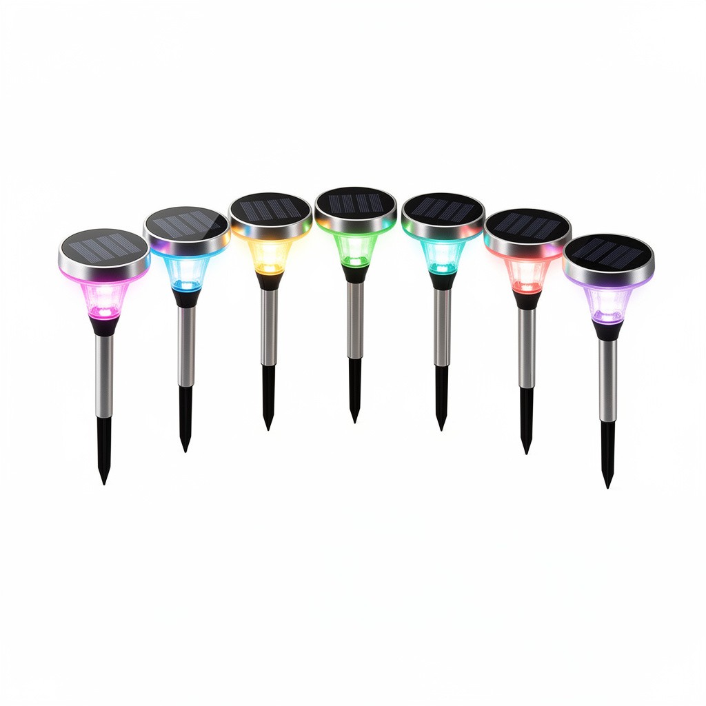 Solar Path Lights (8pk) Color